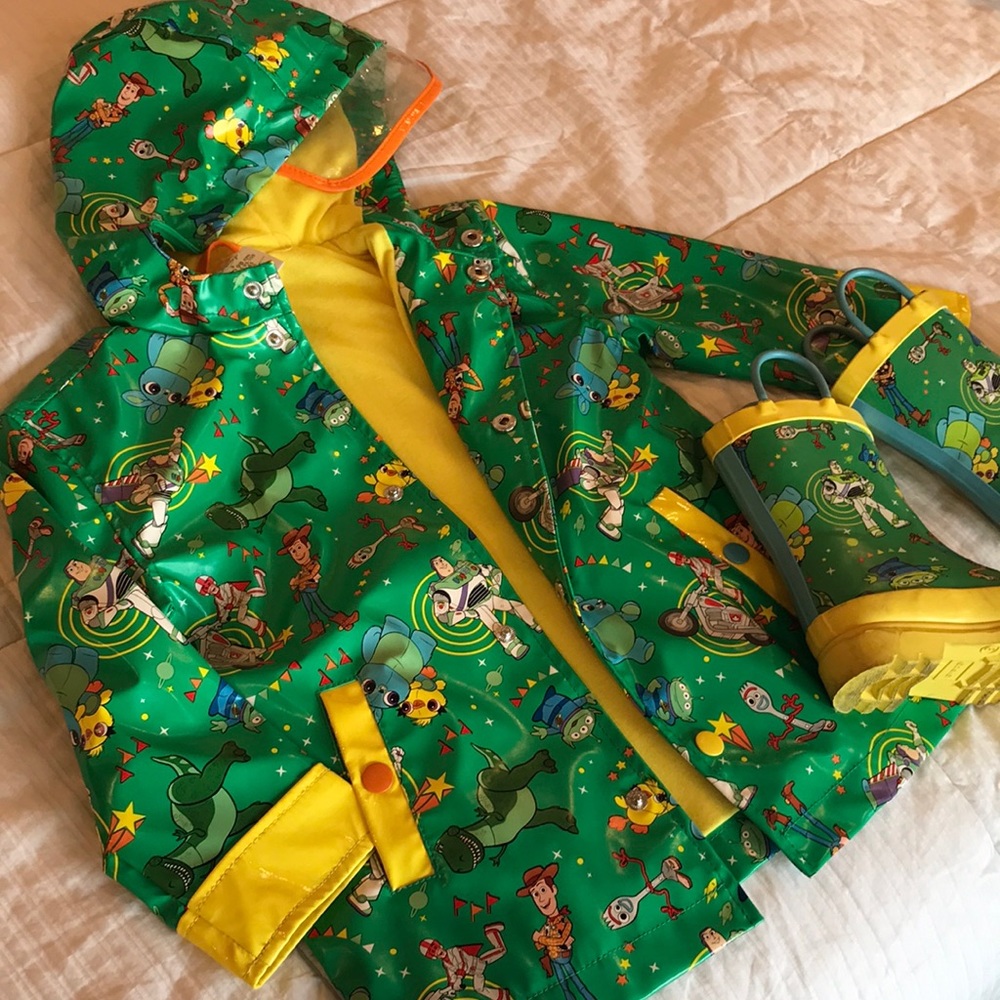 Toy Story 4 raincoat and boots